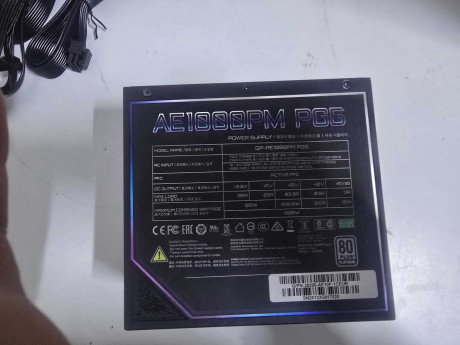 GIGABYTE 1000W 80+PLATINIUM GP-AE1000PM PG(OUTLET)